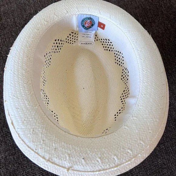 Roland Garros straw sun hat - Picture 4 of 4